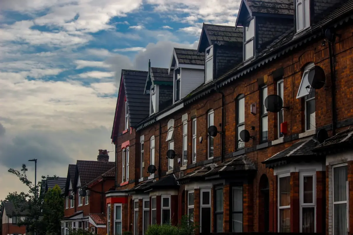 Row of terraced houses – locksmith Erdington coverage across B23 and B24 neighbourhoods by Locksmith Birmingham